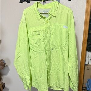 Gander Mountain Men's Neon Green Lightweight Shirt